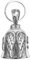 QZQUFJ Guardian Bell Moto, Clochette Vélo Moto, Porte Clef Moto, Avec anneau Suspendu, Bénissez la Paix (1)