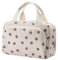 Funtlend Damen Kosmetiktasche Cord Kulturtasche Damen Kosmetikbeutel mit vielen Fächern Cord kulturbeutel Kosmetik Tasche Reise Kulturbeutel Waschtasche für Travel Mädchen Damen