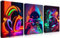 3pcs Framed Gaming Room Decor Wall Art Video Gaming Theme Decor Gaming Room Wall Art Gaming Canvas Posters For Teen Boys Room 12x16in