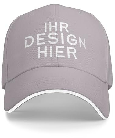 Tingwei personalisiert Cap personalisierte Basecap personalisierte Baseballkappe personalisiertes Cap mit Foto/Logo/Text Cap selbst gestalten Trucker-Caps für Männer & Frauen in großen Mengen