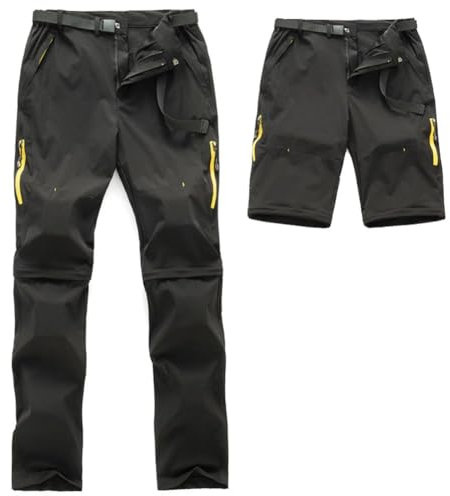 UGLY FROG® Neue Schnell Trocknende Hose, Abnehmbare Schnell Trocknende Hose, Elastische Hose, Wander- und Angelhose S176