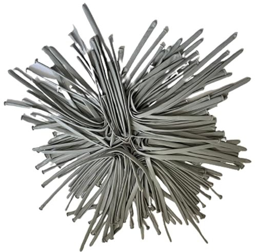 50 Stück Modellierballon Silber 260Q Lange Ballons zum Binden von Ballonbogen Tiere machen Verdrehte magische Ballons Kinder Geburtstag Hochzeit Party Supplies