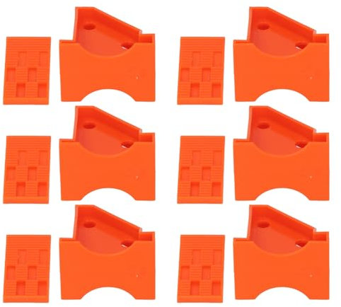 60Pack Bodenbelag Abpacker, 1/4 Zoll 1/2 Zoll Lücken Bodenbelag für Holz Hartholz LVT Unterboden, Laminat Bodenbelag Spacer für Holzboden