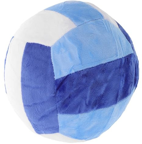 HOLIDYOYO Simuliertes Volleyballkissen Volleyballspielzeug Flauschig Gefüllt Flauschige Spielsachen Plüsch-Volleyball Kawaii-Volleyball Niedliche Sache Nettes Kissen Sportkissen Pp Baumwolle