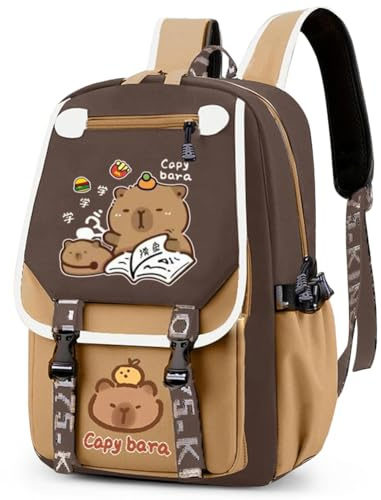 FCXVXCL Cartoon Kinder Rucksack, Rucksack 3D Gedruckter Anime Büchertaschen mit Kawaii Stifttasche, Schulrucksack Kinder Rucksacke Anime Rucksäcke Cartoon Taschen für Kind 29 * 16 * 46CM
