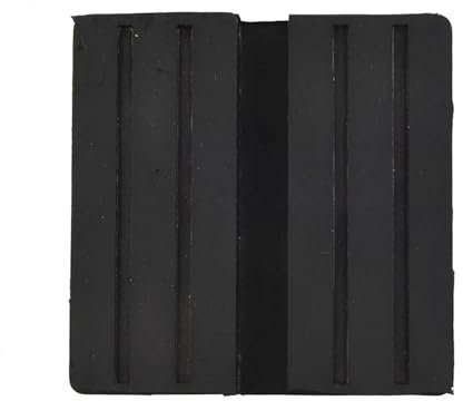 EGUIAS Getriebeheber rangierwagenheber Balken-Gummi-Stützblock, Scheren-Hebebühnen-Pad, Wagenheber-Gummikissen, quadratisches Gummi-Booster-Kissen