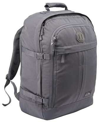 CabinMax Ryanair Cabin Bags 55 X 40 X 20 Travel Backpack Cabin Bag 55x40x20 | 55x40x20cm, 40L Backpack, Fits Ryanair, EasyJet, Wizz Air, British Airways, Jet2, Vueling, Iberia, Air France, Lufthansa