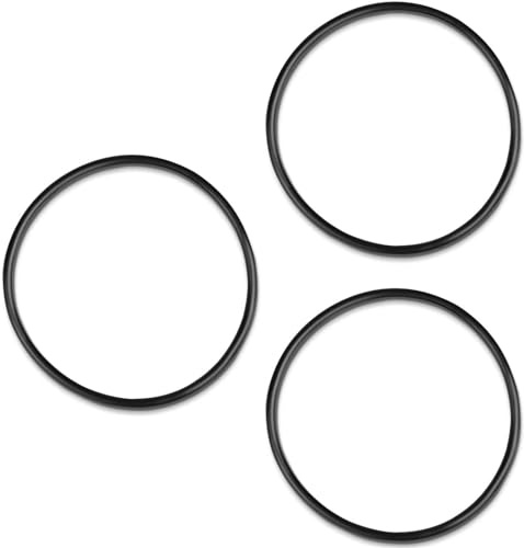 Joint torique de 8,9 cm pour boîtier de filtre à eau RO - Remplacement pour ROES-50 (lot de 3)