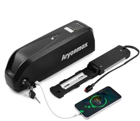 36V 48V 52V Ebike Akku 10-25AH mit Ladegerät (A Grade-Zelle), E Bike Fahrrad Batterie Pedelec Lithium-ionen Akku für 250W-1500W Motor (Hailong-G80 36V 25Ah 5-Pin(100-1000W) +USB)