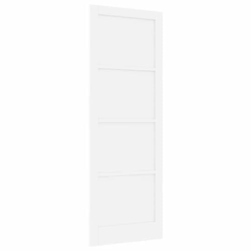 Generico Porta Interna ORKDAL Bianco 83 x 232 cm Legno Compensato