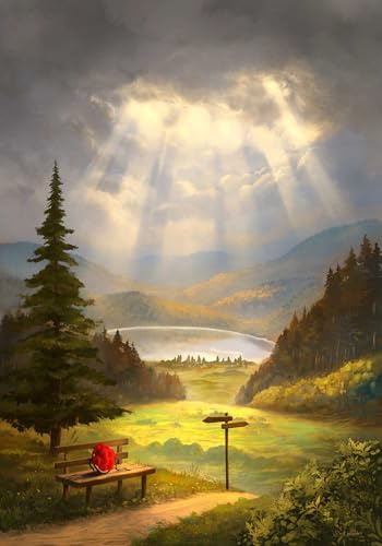 Bollenhut im Schwarzwald von Daniel Wachter – Premium Wandbild – Viele Größen (30x40 bis 50x70 cm) – ausdrucksstarkes Poster – Moderne Kunst (30x40 cm)