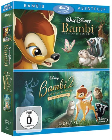 Bambi/Diamond Edition + Bambi 2/Special Edition [Blu-ray]