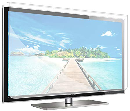 TV Screen Protector from 19 inch to 75 inch ULTIMATE Anti UV Acrylic for QLED, OLED, LCD, LED Plasma 3D HDTV (35-37)