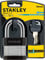 Stanley Lucchetto Laminato con Arco Standard, Alta Sicurezza, 60 mm, per Garage, Container, Fabbriche, 2 Chiavi