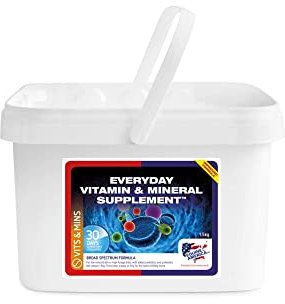 Equine America Everyday Vitamin & Mineral | Premium Ready To Use Horse & Pony Supplement | Support For General Health | 1.5 Kg
