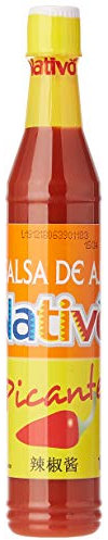 Goya Salsa Picante Nativo Ají 100 ml, Salsa Picante Extrema con Color Anaranjado, Ideal para Tacos Mexicanos y Hogao Colombiano