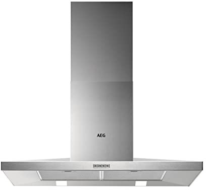 AEG 90cm Pyramid Chimney Cooker Hood - Stainless Steel
