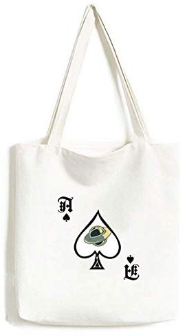 Universe Alien Monster UFO Handtasche, Pokerspaten, waschbar