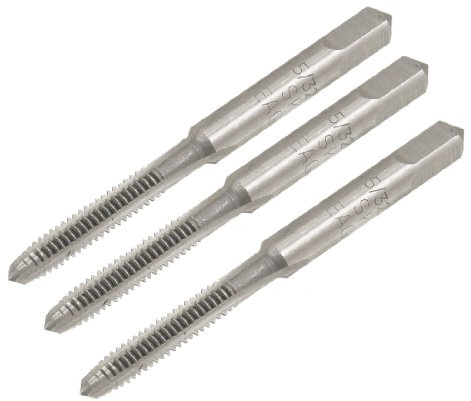 Aexit 3 Pcs taraud métrique conique 4mm x 0.5mm pas de M4 x 0.5mm (18e7d1e1d74635009734471f94193cfe)