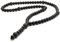 Schwarz Perlenkette aus Stein Onyx und Lava für Herren und Damen Geschenkidee