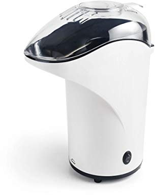 LACOR Machine à Popcorn en Plastique, Blanc, compacte