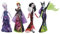 Disney Princess Villains Black and Brights Collection, Modepuppe, 4er-Pack, Disney Villains Spielzeug für Kinder ab 5 Jahren