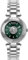 Versus Versace Damen Armbanduhr Brick Lane Bracelet 36 MM Edelstahl VSP6, Farbe:Silber/grün