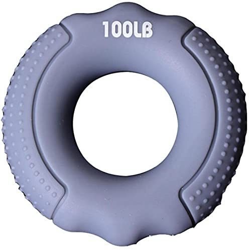 Kraft Handgriff Silikonring Hand Widerstand Band Fingerring-Training Unterarm Handgelenk Training Carpal Expander