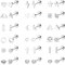 LOLIAS 18 Pairs Surgical Stainless Steel Stud Earrings For Women Men 20G Cartilage Earrings Studs Cross Moon Star Small Stud Earrings Gold Screw Flat Back Earrings Ear Piercing