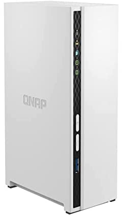 QNAP TS-233 2-bay Desktop NAS Enclosure -16TB RAM - Western Digital Red Drive