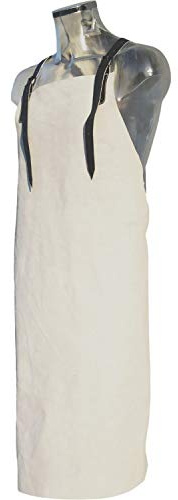 Schweißer-Spaltlederschürze 0630 80 x 100 cm mit Latz Kategorie I