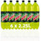 Mountain Dew 6 pack of 2.25L bottles - Bold Lemon-Lime Flavour– Yellow-Lime-Coloured Attractive Packaging –Great for Chilling Parties, Birthdays, & Celebrations