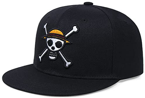 Wantism One Piece Baseball Cap Sport Freizeit Mütze Snapback Verstellbare Mütze Mehrfarbig, mehrfarbig, One size