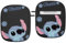 Anime Karikatur Stitch Hülle für Airpods 1 & 2 Hülle, Schwarz Weiche Silikon Schutzhülle mit Süßes Muster Hülle für Mädchen Jungen Frauen Stoßfest TPU Case Kompatibel mit AirPods 2/1,01