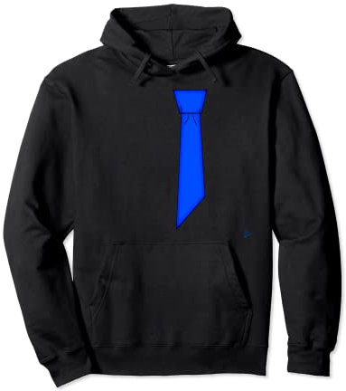 Karnevalkostüm für Männer Weiberfastnacht Krawatte Pullover Hoodie