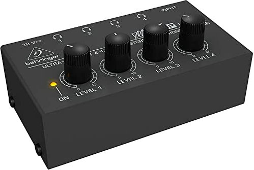 Nicfaky HA400 Microamp Amplificador de auriculares estéreo de 4 canales