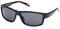 Skechers SE6159 Occhiali, Nero Lucido, Lenti Polarizzate Fumo Uomo