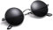 Pro Acme Retro Kleine Runde Polarisierte Sonnenbrille für Männer Frauen (Silber Rahmen | Grau Linse)