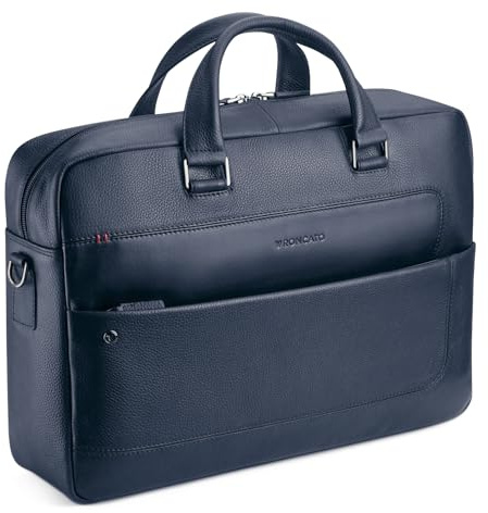 RONCATO ALASKA Laptoptasche mit 15,6 Laptopfach - 42x30x10 cm - Marinenblau