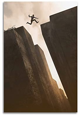 The Maze Runner Film-Leinwand-Poster, Raumdekoration, ästhetisches Poster, künstlerisches Poster für Schlafzimmer, Wohnzimmer, Wände, 30 x 45 cm, ungerahmt