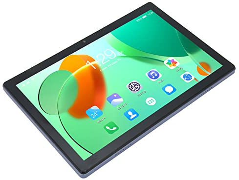 Airshi Gaming Tablet, 8GB RAM 256GB ROM 10.1 Inch HD Tablet 7000mAh Blue for Work (UK Plug)