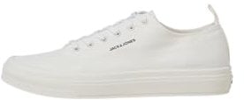 JACK & JONES Male Trainers, White, 45 EU Weit