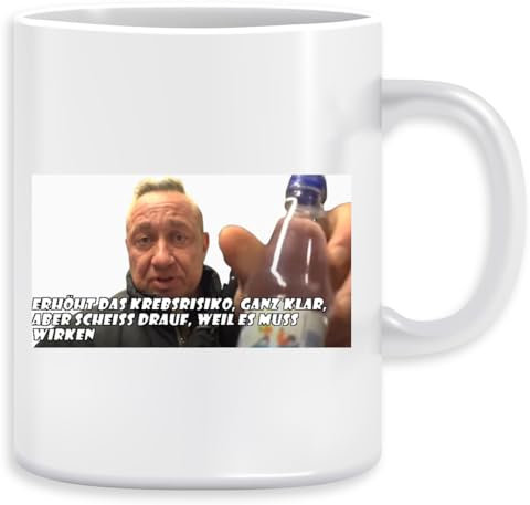 Markus Rühl Sweetener Kaffeebecher Becher Tassen Ceramic Mug Cup