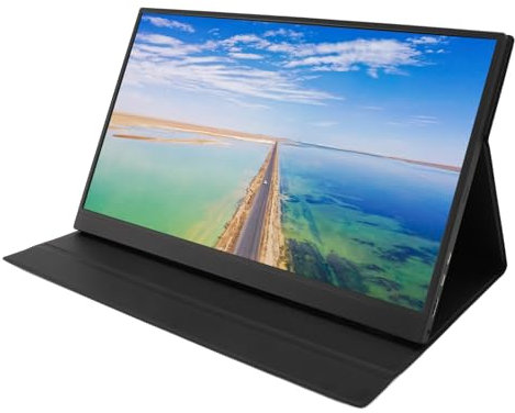 Sxhlseller Monitor Portatile da 17,3 2,5K, Monitor Esterno 16:9 per Intrattenimento per Riunioni di Lavoro, Display da Gioco Portatile 2560x1440P