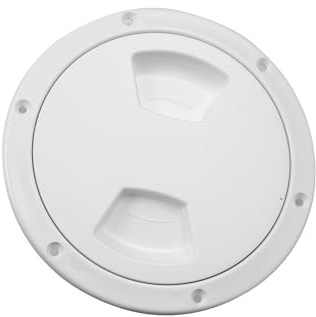 Motoforti 5 Boat Inspection Deck Plate Hatch Marine Hatch Deck Plate White | Inspection Deck Plate Hatch, Long-lasting