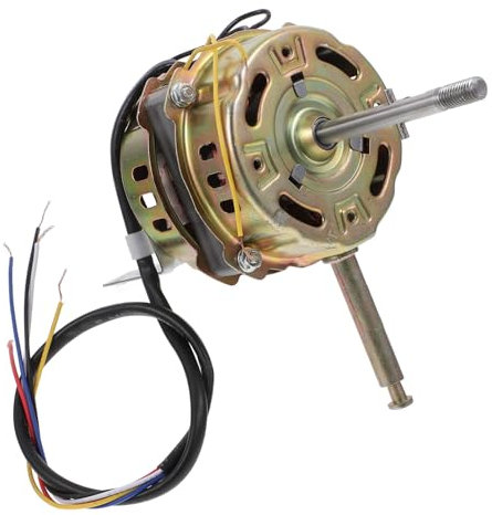 Mikikit Ersatzmotor 60w für Wandventilator mit Fernbedienung Elektromotor aus Stahl und Eisen Leise und Leicht Verstellbar Praktisches Zubehör für Ferngesteuerte Ventilatoren