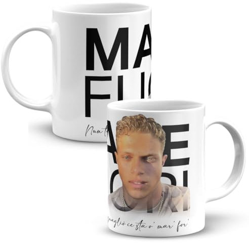 Tazza Personalizzata con Stampa dedicata alla Quinta Stagione della Serie TV più seguita ambientata nell'IPM di Napoli - Simone