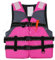 Giubbotto di Salvataggio Salvagente per Adulti e Bambini per Adulti per Paddle Boarding Aiuto al Galleggiamento in Schiuma con Fischietto, Giacca Impermeabile (Pink,S)