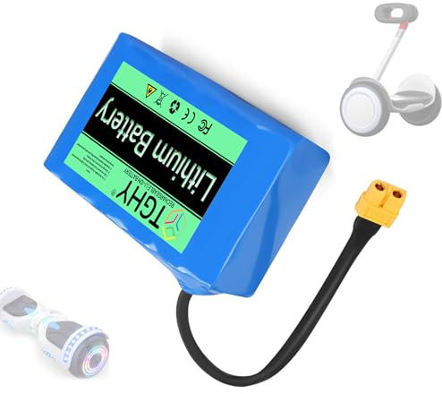 TGHY Batteria Ricaricabile agli ioni di Litio 10S1P da 2000 mAh e 36 V, Batteria Portatile per Hoverboard da 36 Volt per Motore da 72 W per Auto bilanciata