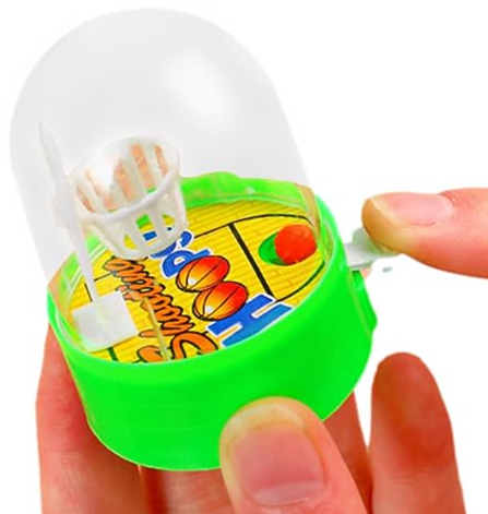 Mini Finger Basketball Spielzeug, Kleines Wurfspiel für Kinder – Desktop Tischdekoration & Lustiges Partygeschenk